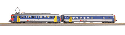 PIKO 96854 - H0 2-tlg. Triebwagen-Set Rbe 4/4 NPZ der SBB; Ep. IV